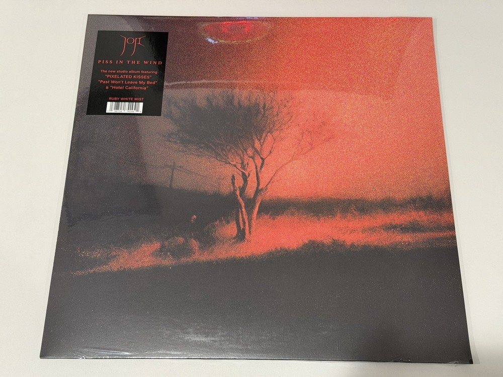 SIGNED Joji - Piss in the Wind Ruby White Mist Vinyl LP AUTOGRAPHED SHIPS NOW!