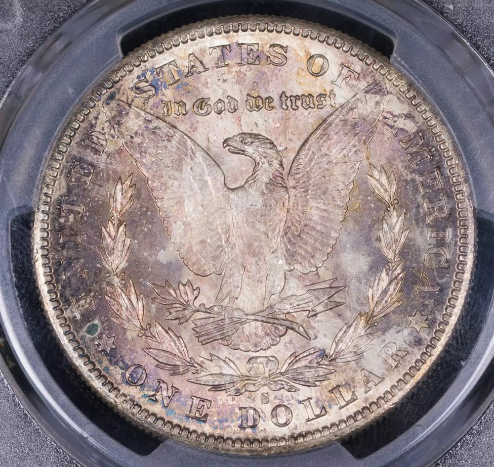 1889 S Morgan Silver Dollar PCGS MS-64