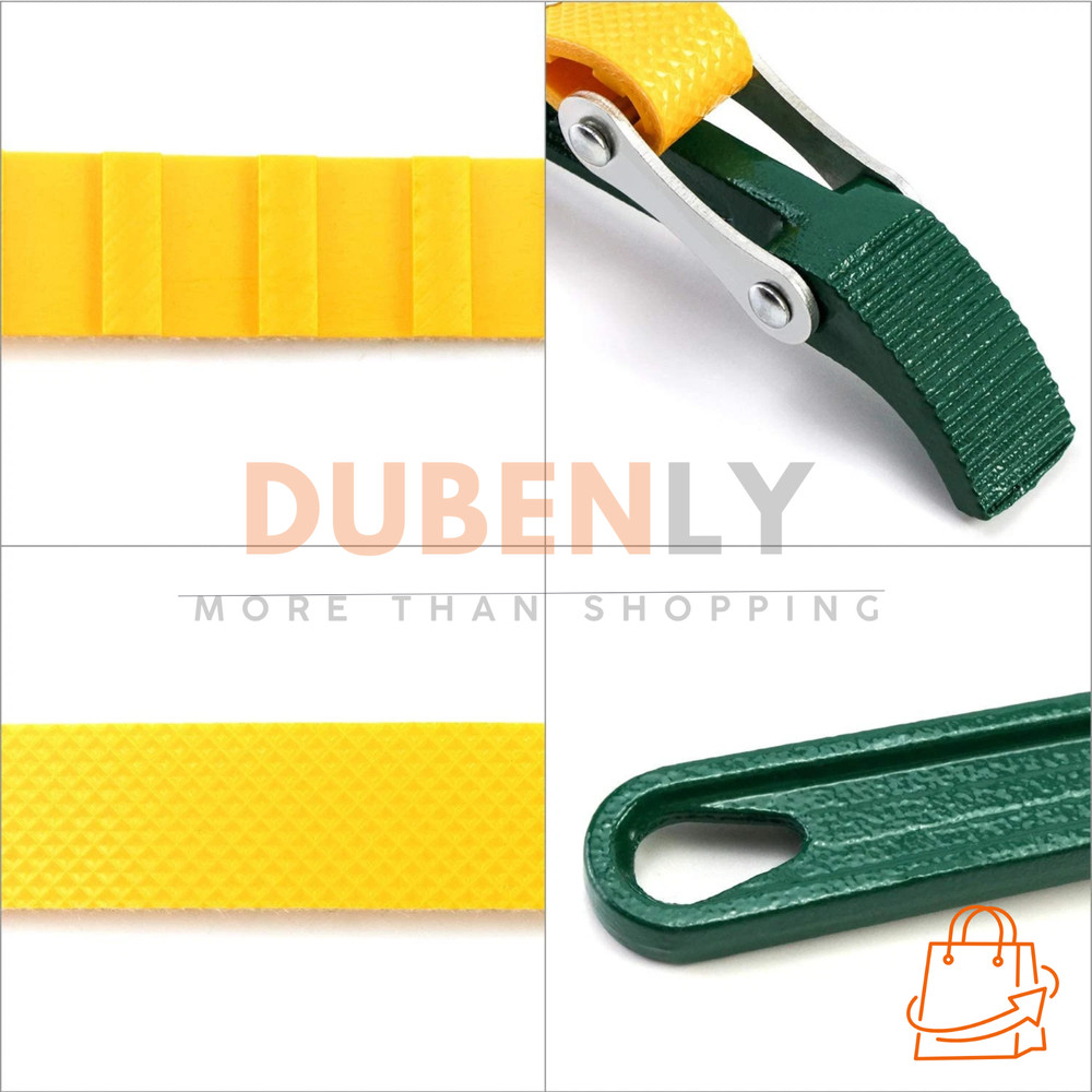9 Belt Strap Wrench, Multi-Purpose Adjustable Strap Oil Filter Strap Opener Wre