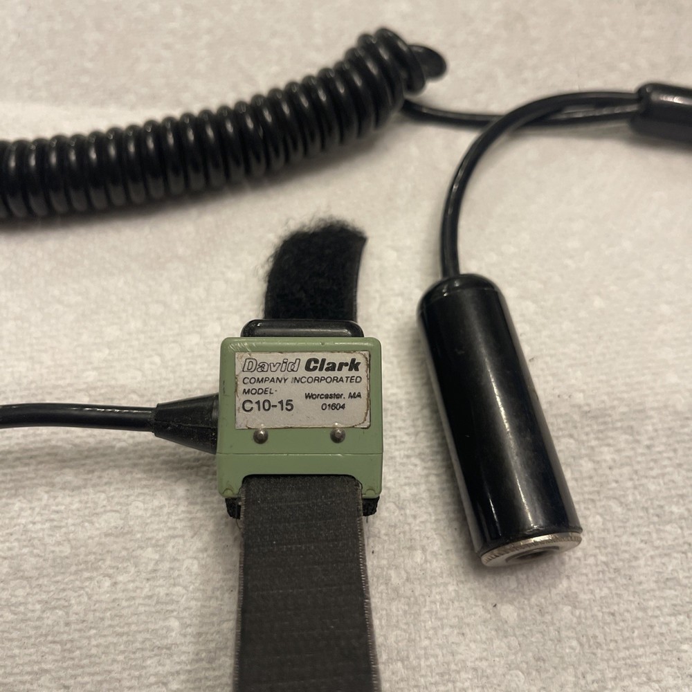 David Clark Co Push-To-Talk-Switch Model C10-15