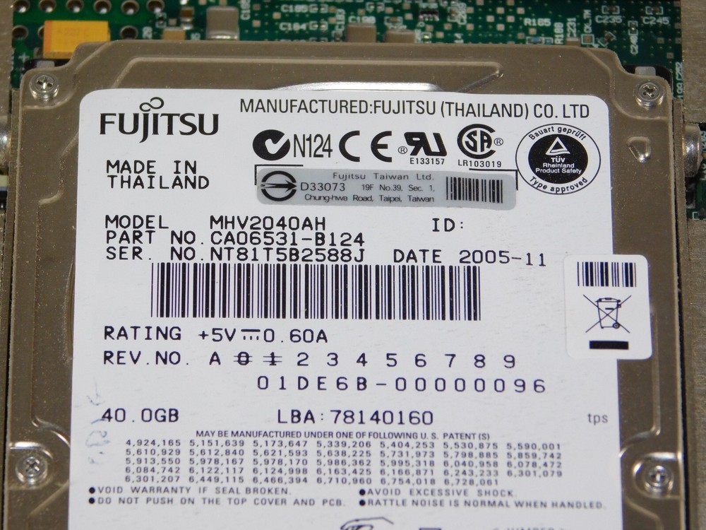 National Instruments NI PXI-8196 Embedded Controller Card Module with Hard Drive