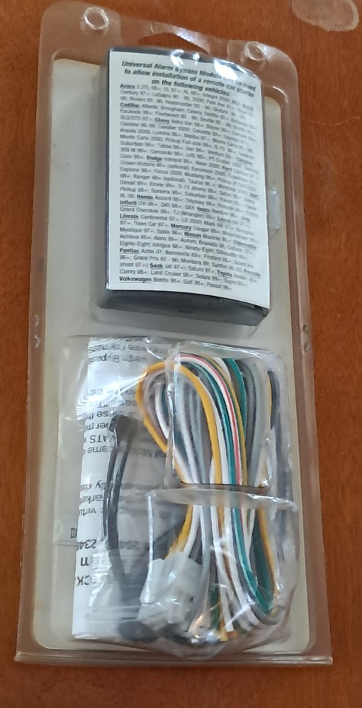 DesignTech Universal Alarm Bypass Module Model #29402 NOS Remote Car Accessory