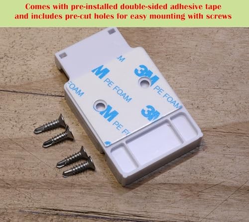 Garage Door Bracket Compatible with SimpliSafe Entry Sensor, Easy Setup,