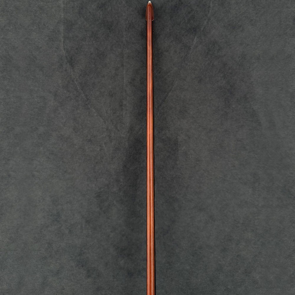 D. Peccatte Copy Master Pernambuco Violin Bow 4/4 Black OX Fleur-De-Lys Silver