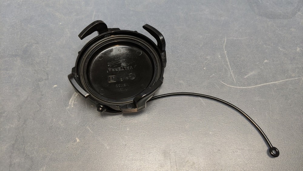 RV Valterra Waste Valve Sewer Cap Bayonet 3" with strap Travel Trailer Motorhome