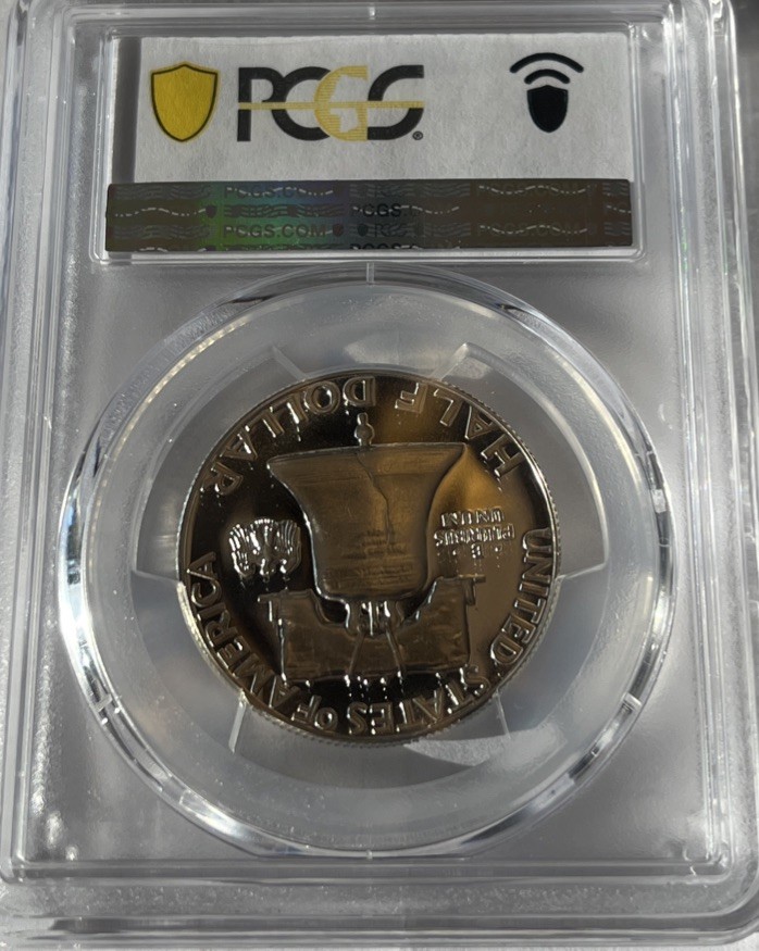1962 Proof Franklin Silver Half Dollar PCGS PR67 Cameo