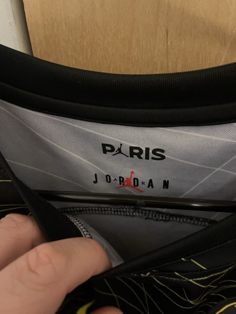 Neymar PSG Goat Jersey Black