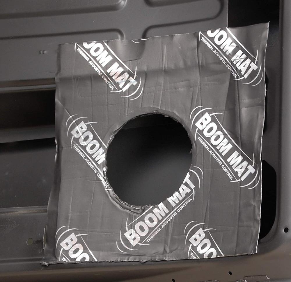 050310 Boom Mat Speaker Baffles, 4" round (Pack of 2)