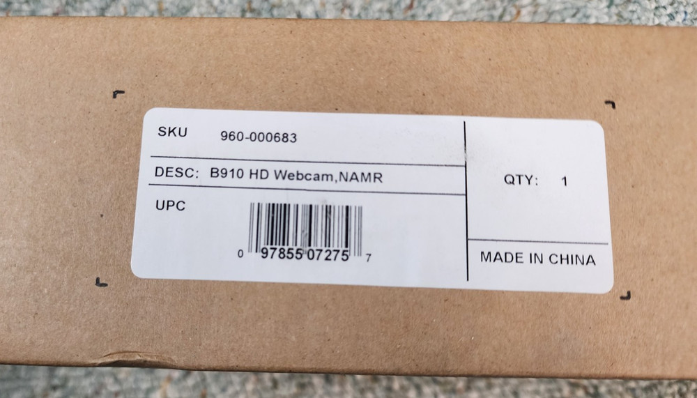 Logitech B910 HD Webcam NEW IN BOX