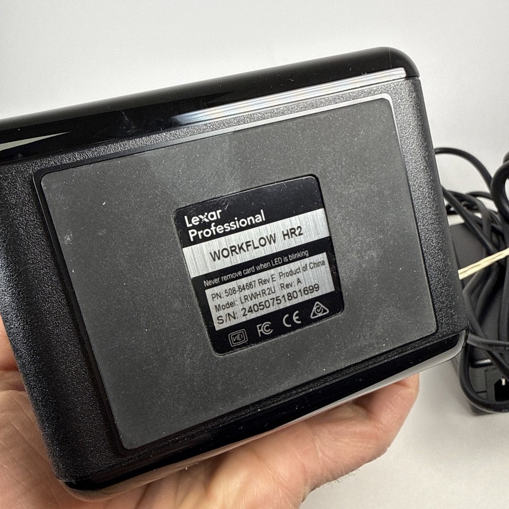 Lexar Professional Workflow HR2 Hub w/ cables