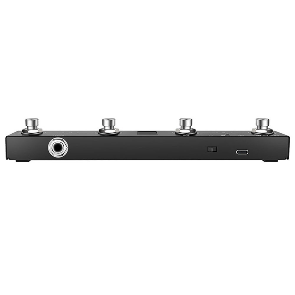 Lightweight MIDI Footswitch Controller Rechargeable USB 4 Buttons Pedal