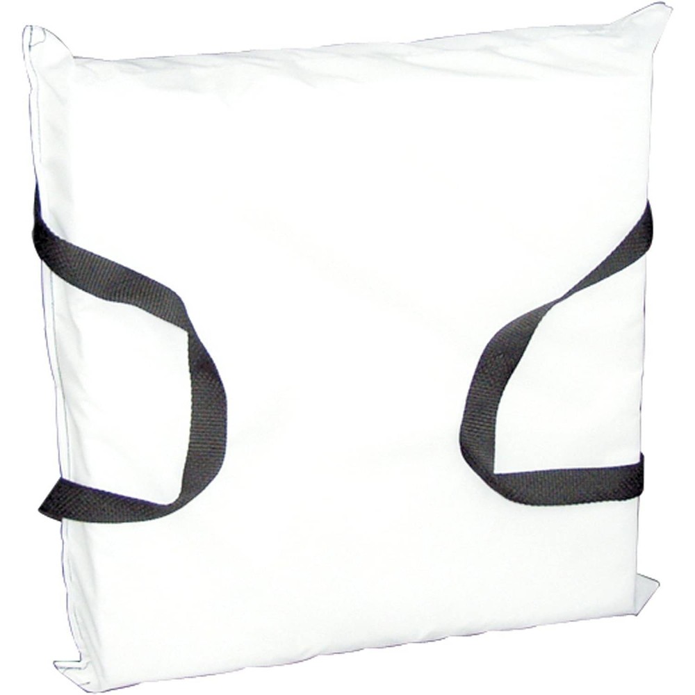 Onyx Throwable Foam Cushion, White