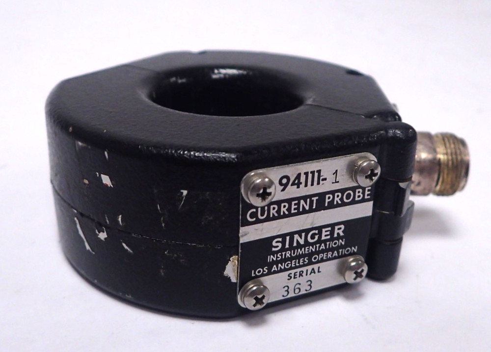 SINGER 94111-1 CURRENT PROBE 1 MHz - 1000MHz