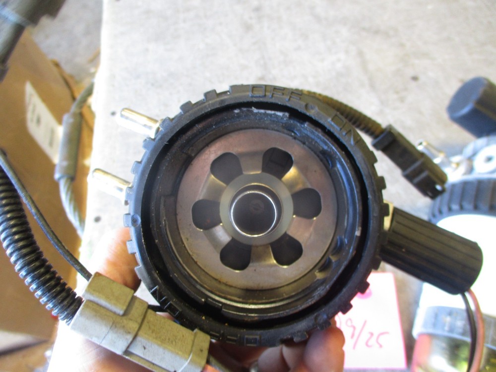 2 Used CASE Fuel Seperator Filter Assy, Untested, 24v