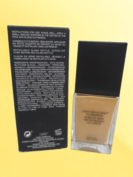 NARS LIGHT REFLECTING FOUNDATION MEDIUM 5 VALENCIA 1 OZ BOXED