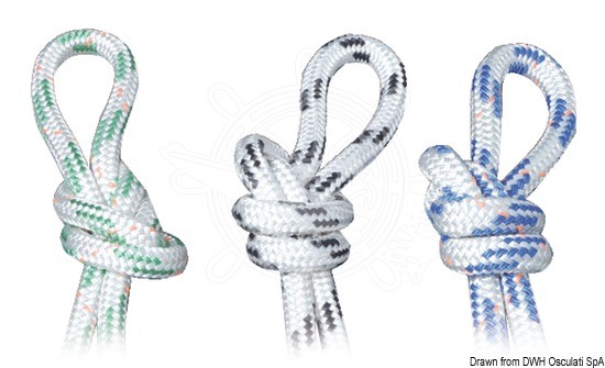 Osculati Dyneema braid red 4 mm