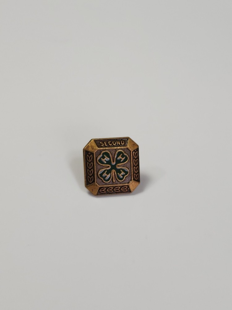 4H Second Place Award Lapel Pin *