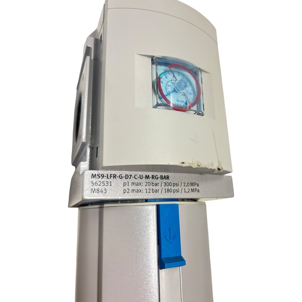 Festo Filter Regulating Valve Pneumatic Valve MS9-LFR-G-D7-C-U-M-RG-BAR 562531