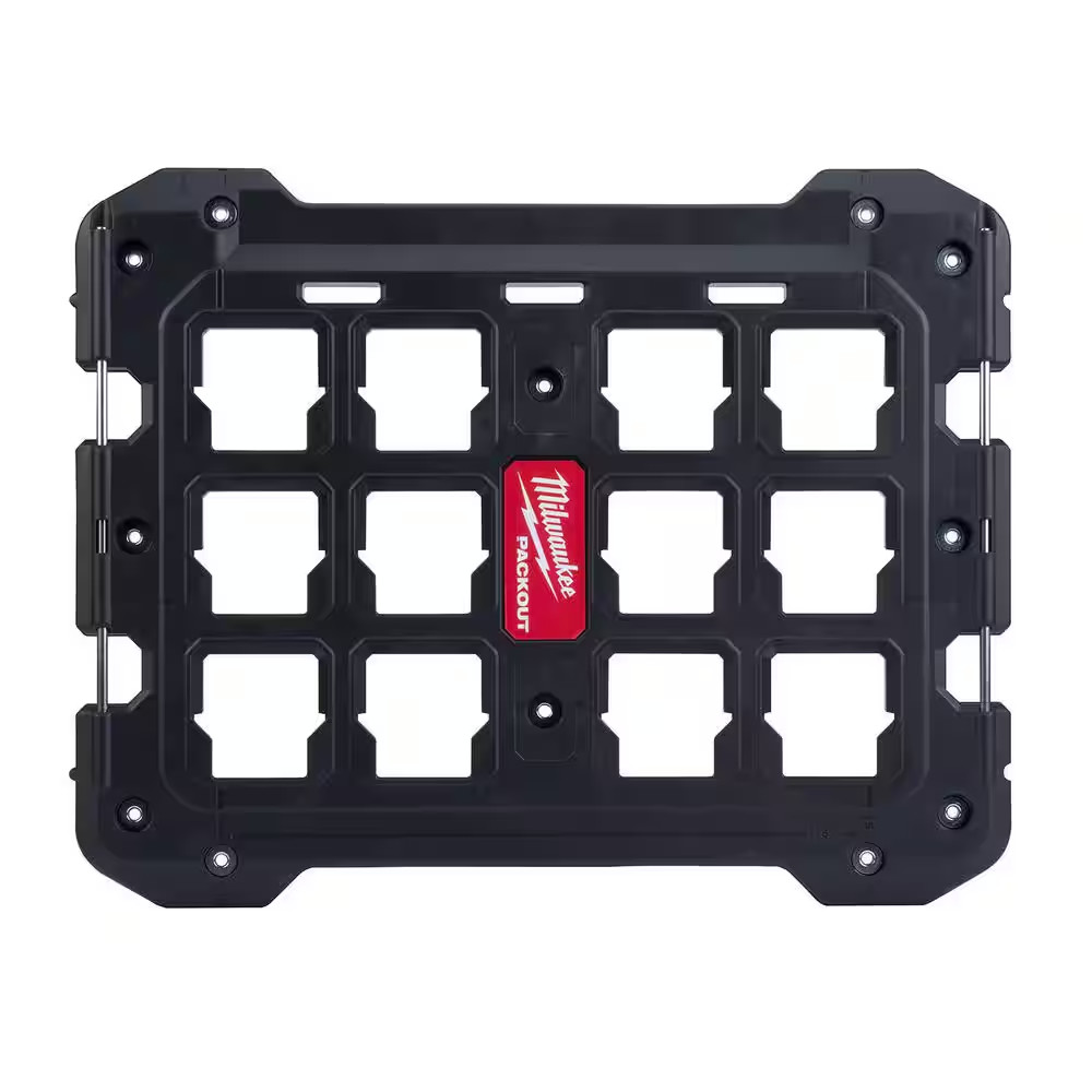 Milwaukee PACKOUT Wall/Floor Mount Plate Heavy Duty Storage Base