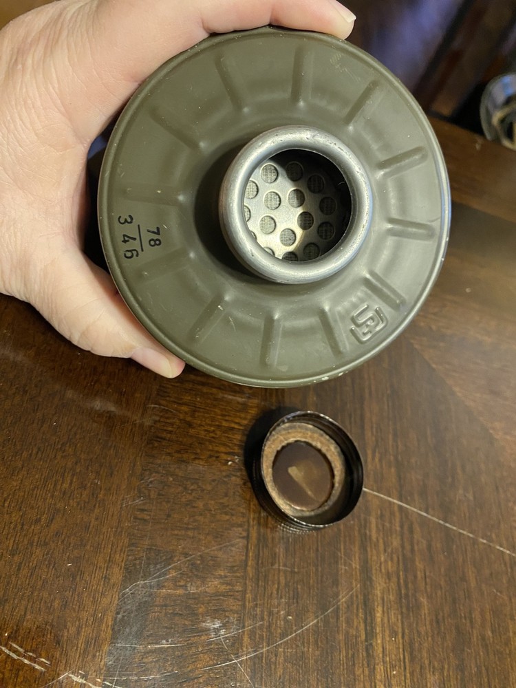 German Gas Mask Filter #3