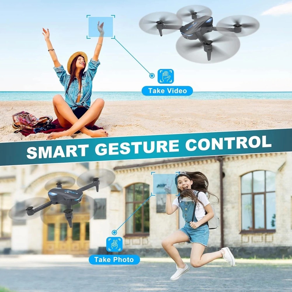 Voice Control Quadcopter with 1080P Camera, Altitude Hold