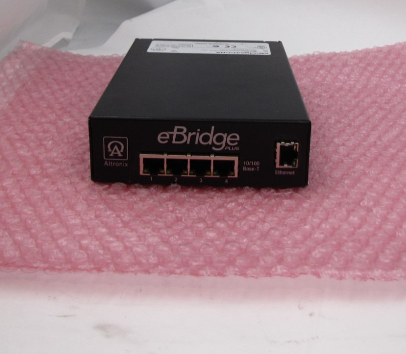 Altronix eBridge4PCRX EoC Receiver 4-Port PoE Ethernet Extender Security System