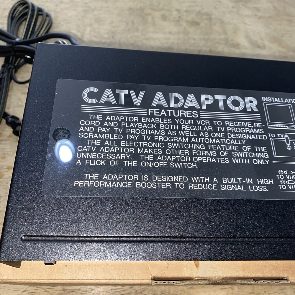 Panasonic CATV Adapter PV-CT2 - NEW