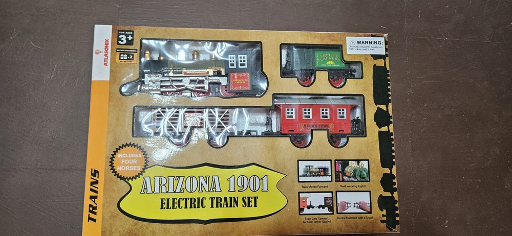 Arizona 1901 Battery-Powered Train Set