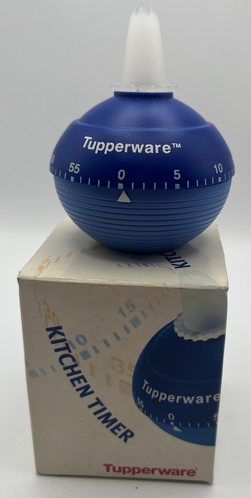 Tupperware Gourmet Decorator Kitchen Timer NIB WORKS