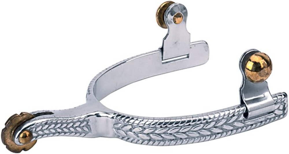 Women'S Roping Spur with Engraved Band