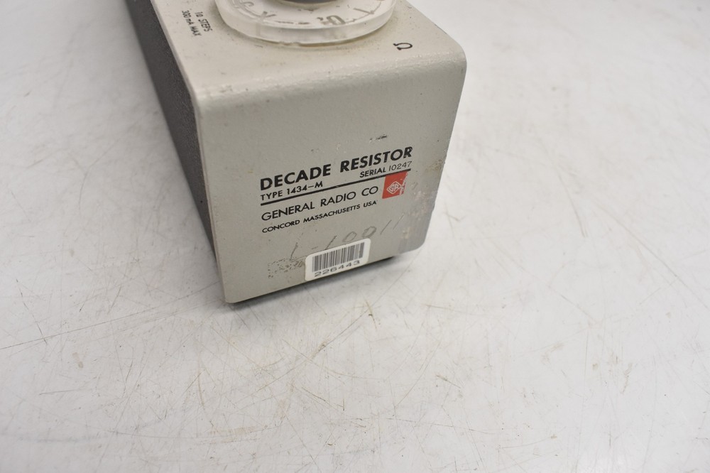 General Radio Co. Decade Resistor Type 1434-M