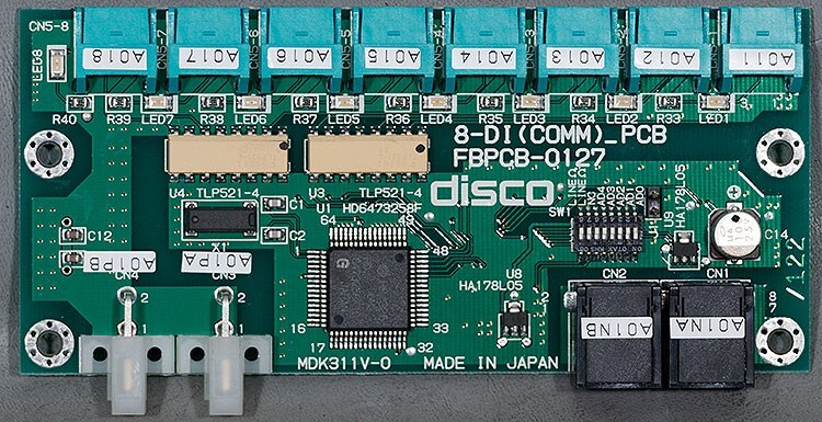 NEW Disco PN: FBPCB-0127 8-DI(COMM)_PCB DFD651 Saw Digital Input Board