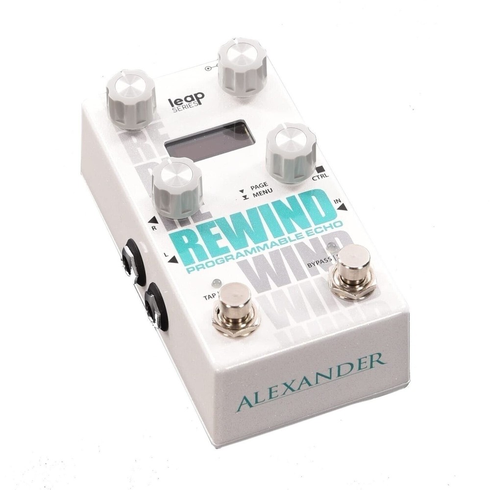 Rewind Programmable Echo Pedal