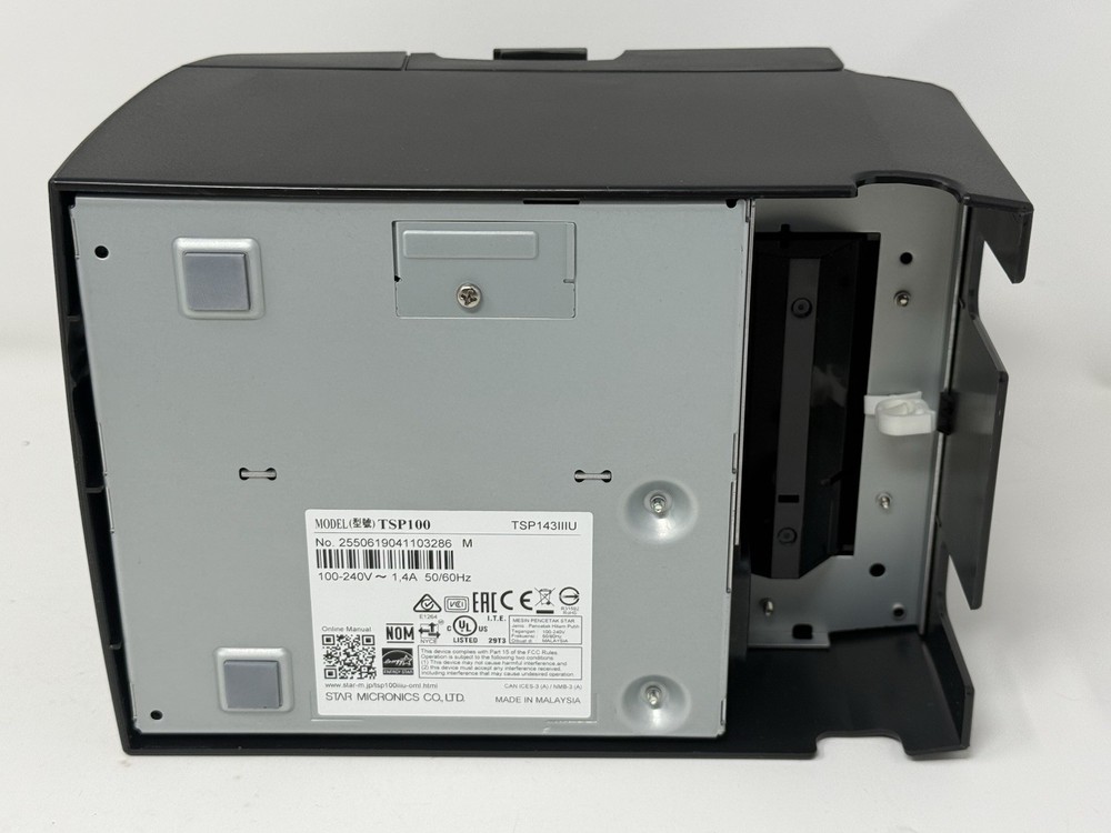 Star Micronics TSP143IIIU TSP100 Thermal Receipt Printer USB Type B New Open Box