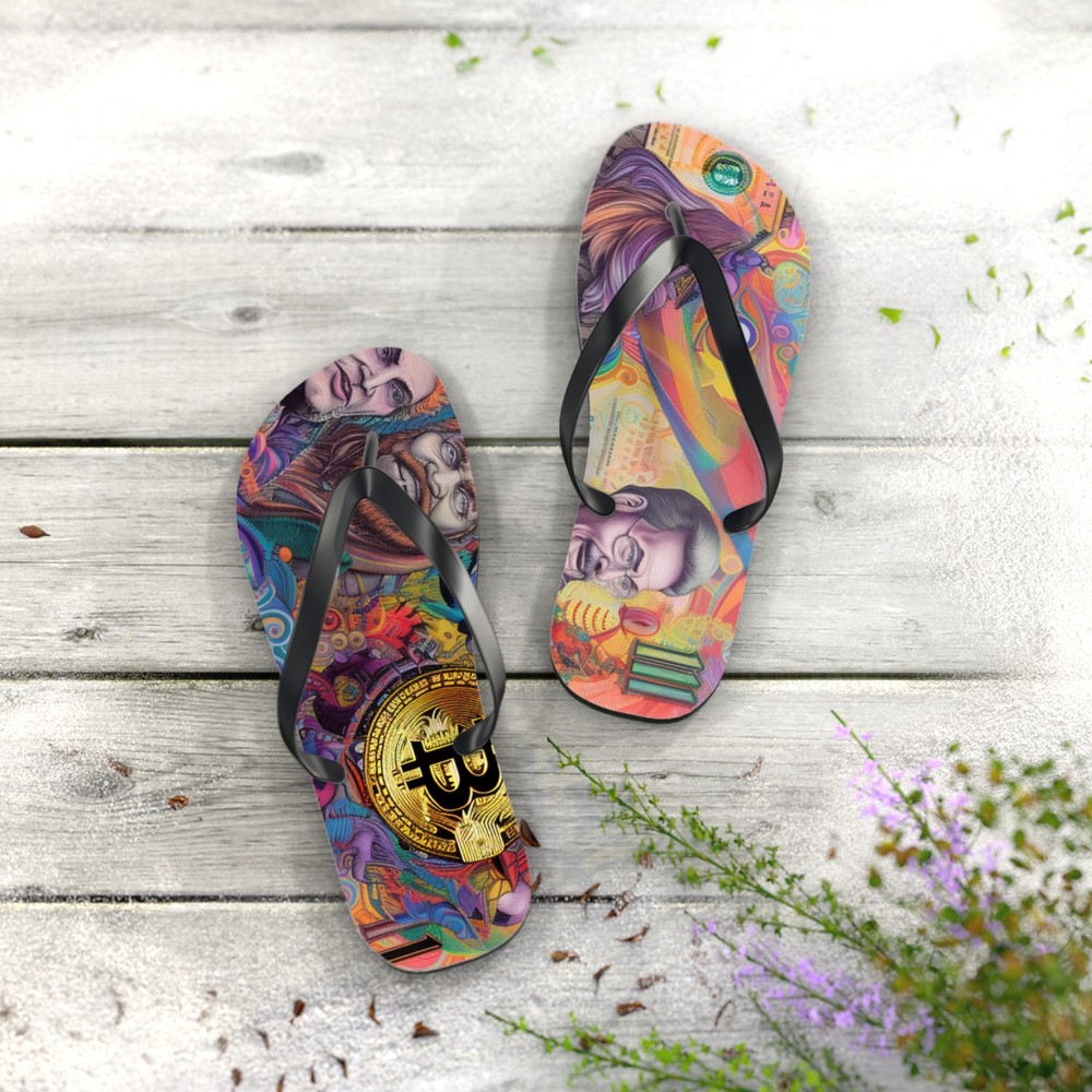 Basic crypto currencies Flip Flops