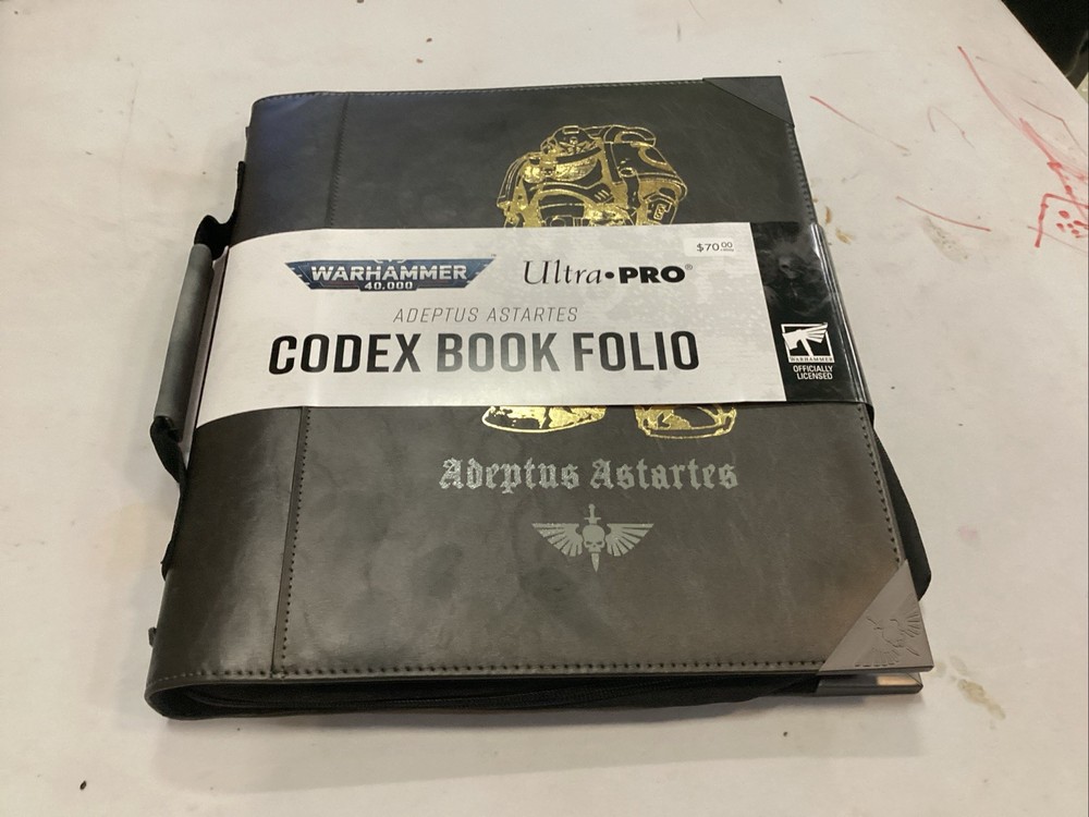Ultra Pro Warhammer 40K Space Marine Codex Folio
