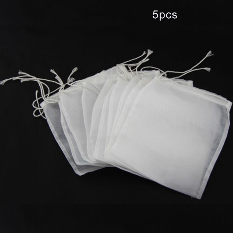 Straining Bags 100/160/200 15x20cm 5x Fast drying Professional Reusable