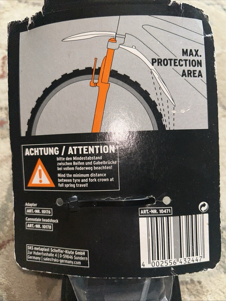 SKS MTB BLADE Front & Rear Mudguard Set - 29"