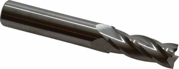 Hertel 11/32", 7/8" LOC, 3/8" Shank, 2-1/2" OAL, 4 Flute, Solid Carbide Squar...