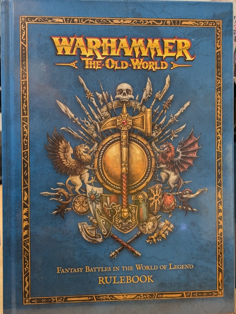 Warhammer The Old World Rulebook and Reference Sheet GW