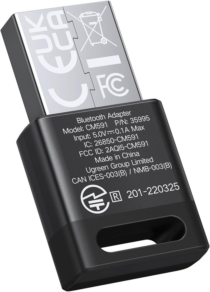 USB Bluetooth 5.3 Adapter - Streamlined Connectivity for Windows 11/10/8.1