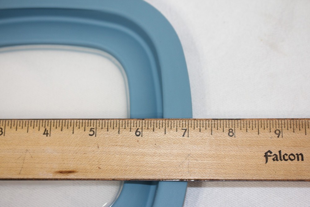 Rubbermaid Storage Container Replacement Lid ONLY 10M3M4 blue w/ Window 7"