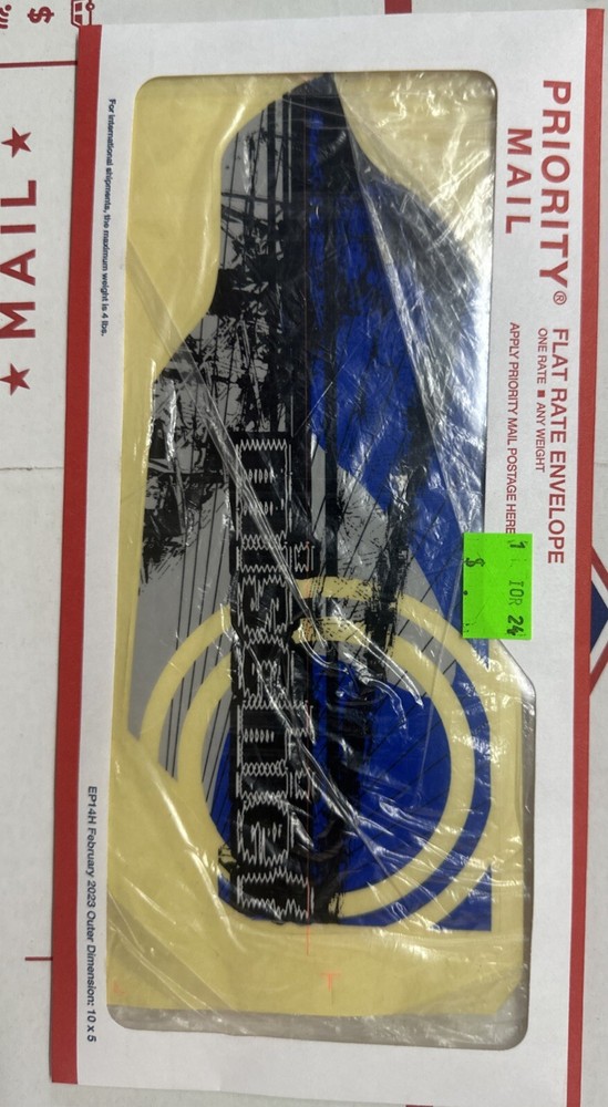Old School Mongoose - Mischief Blue- Decal set