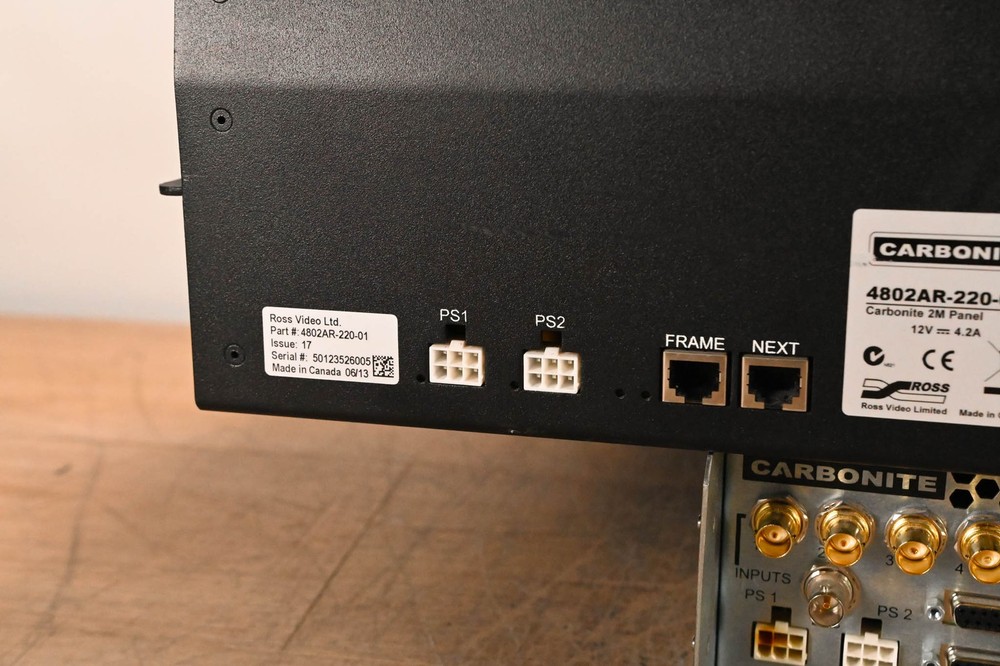 Ross Carbonite+ Frame 1 M/E Video Switcher with Carbonite 2M Panel CG01NMQ