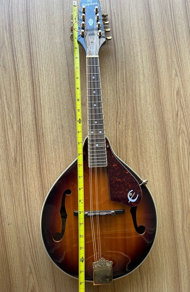 Epiphone Mandolin MM-30 / AS with Lined TKL Case Great Condition 2000s *read*