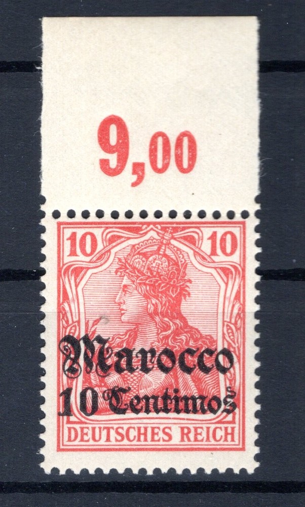 Morocco 23POR Upper Edge ** MNH Post Fresh (DA7301