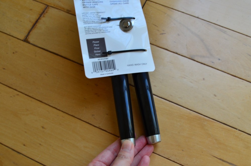 KitchenAid Stainless Steel Can Opener Black Handle