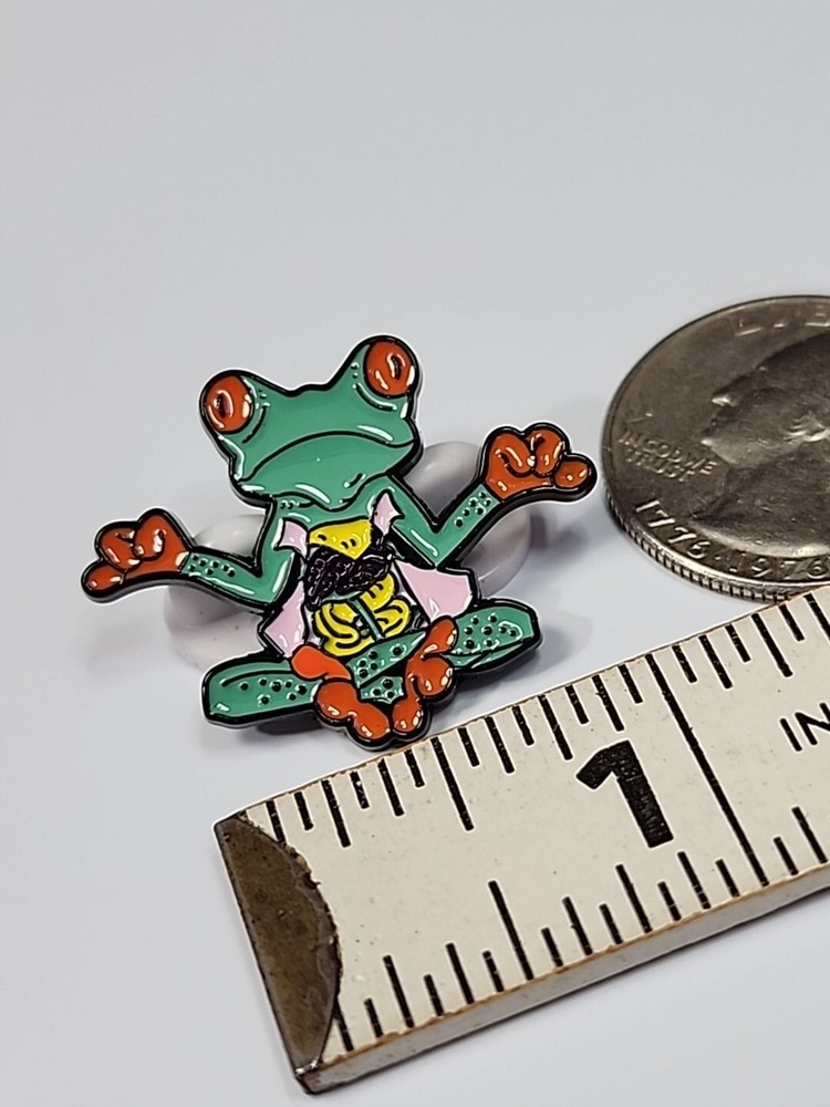 Dissected Tree Frog Lapel Pin