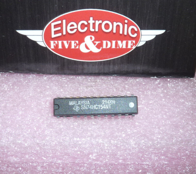 SN74HC154NT Texas Instruments Decoder/Driver Inverted Output  PDIP24 IC