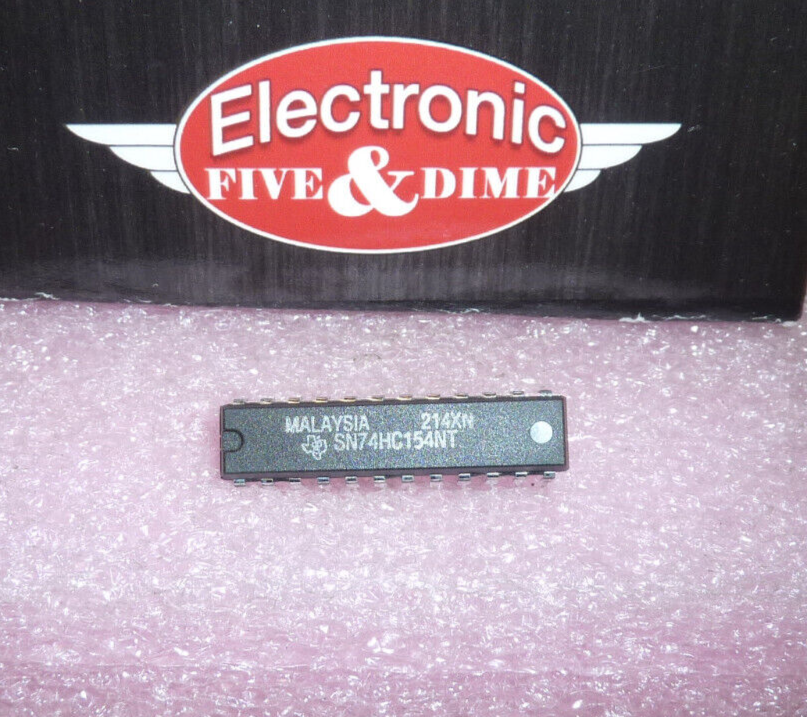 SN74HC154NT Texas Instruments Decoder/Driver Inverted Output PDIP24 IC